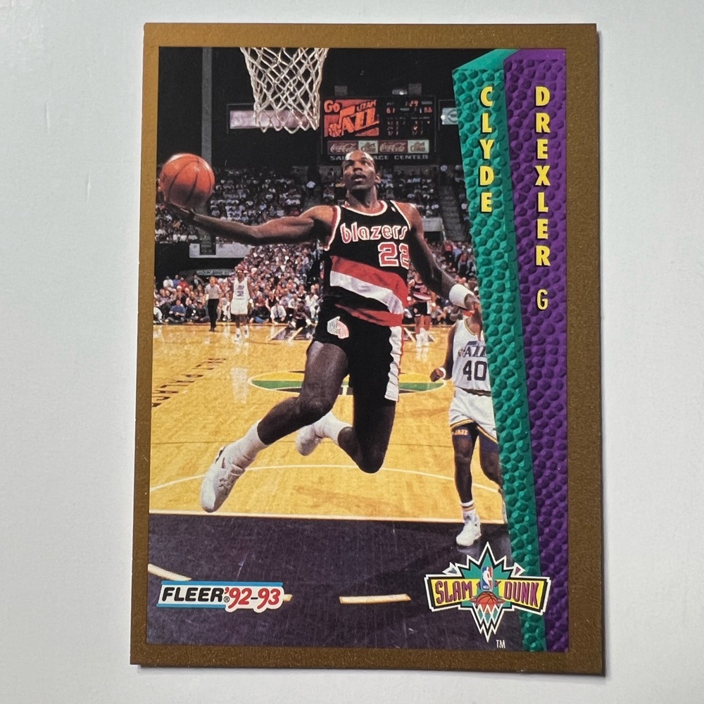 1993 Fleer- Clyde Drexler #270